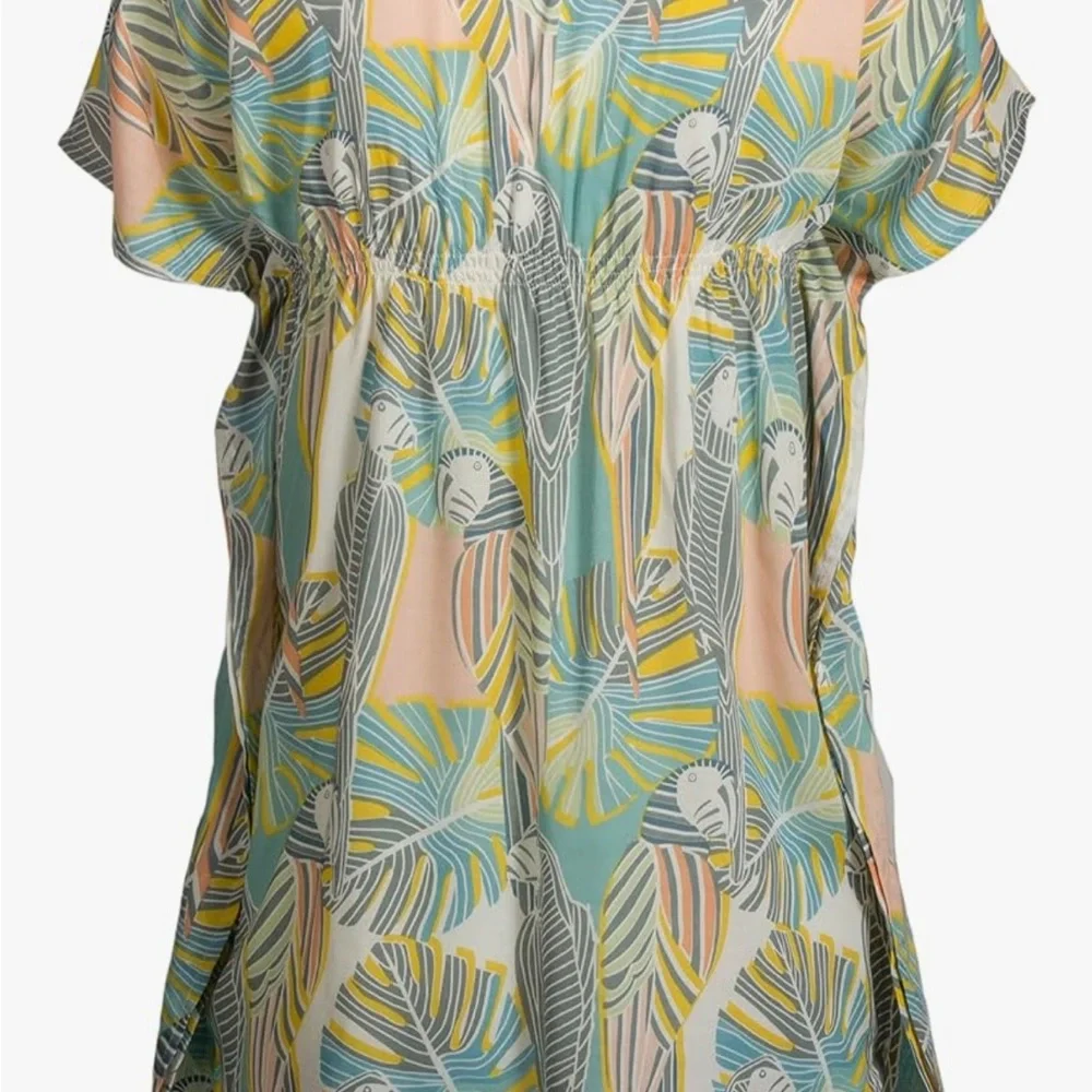 Salt Life Kids Parrot Print Coverup‎ - Multicolor